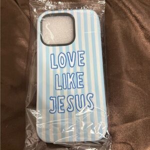 Striped Blue and White Phone Case